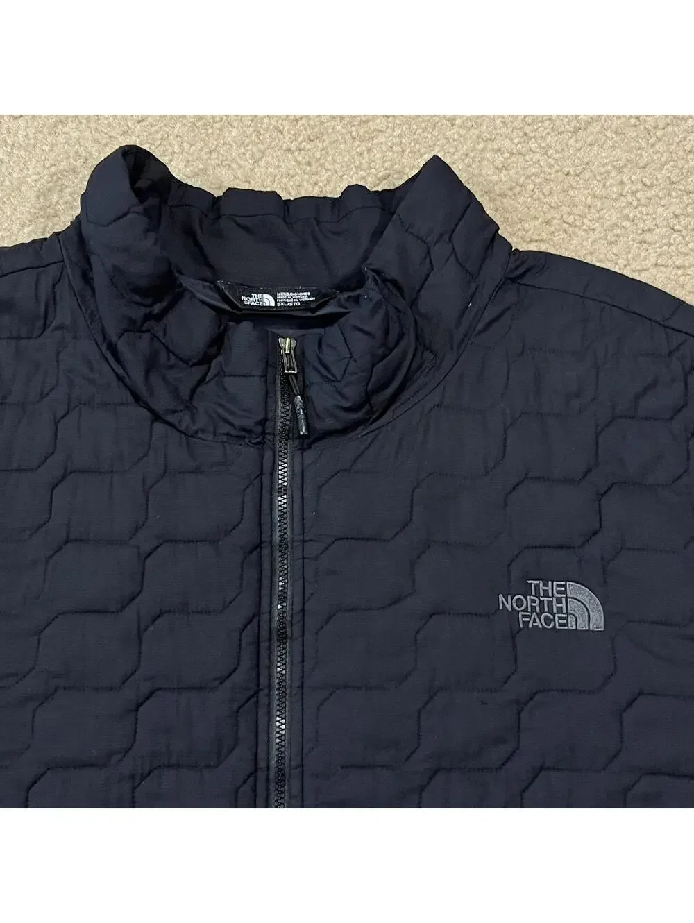 The North Face Mens Thermoball Quilted Black Jacket 5XL